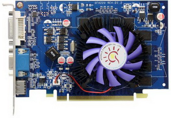 sparkle GeForce GT 220 with 2 Gb DDR-2 memory